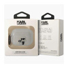 Karl Lagerfeld Glitter NFT Karl & Choupette - Pouzdro na AirPods Pro 2 (průhledné)