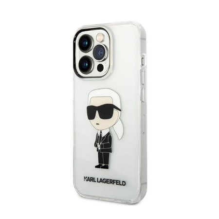 Karl Lagerfeld IML NFT Ikonik - pouzdro pro iPhone 14 Pro Max (čiré)
