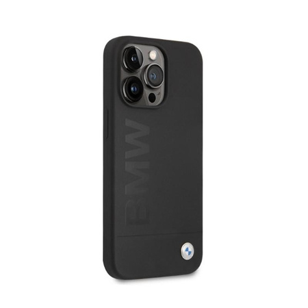 BMW Silicone Signature Logo Magsafe - pouzdro pro iPhone 13 Pro (černé)