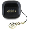 Guess Glossy Effect Printed Classic Logo & Charm - TWS Bluetooth-Kopfhörer + Ladecase (schwarz)