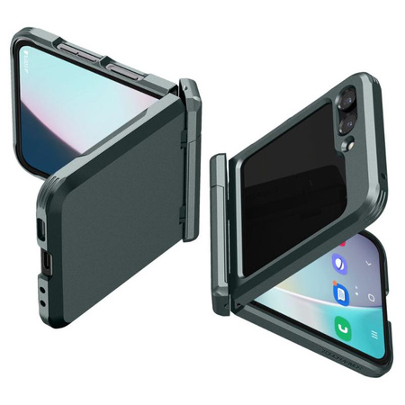 Spigen Tough Armor Pro - pouzdro pro Samsung Galaxy Z Flip 5 (Abyss Green)