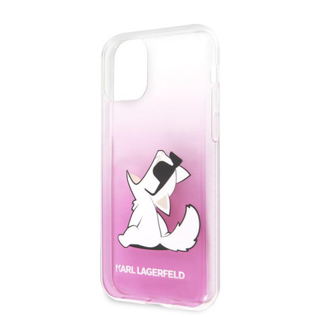 Karl Lagerfeld Choupette Fun Sunglasses - pouzdro na iPhone 11 Pro (růžové)