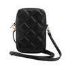 Guess Zip Quilted 4G - Phone Bag (black)