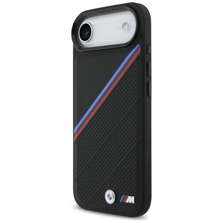 BMW M Tricolor Metal Logo MagSafe - iPhone Air Case (Black)