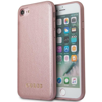 Guess Iridescent - Coque pour iPhone 8 / 7 (or rose)