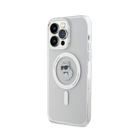 Karl Lagerfeld IML Choupette MagSafe - pouzdro pro iPhone 15 Pro Max (průhledné)