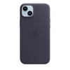 Apple Leather Case - Étui en cuir avec MagSafe pour iPhone 14 Plus (Ink)