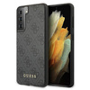 Guess 4G Metal Logo - Samsung Galaxy S21 Case (grey)