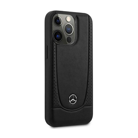 Mercedes Leather Urban Line - Etui iPhone 14 Pro Max (czarny)