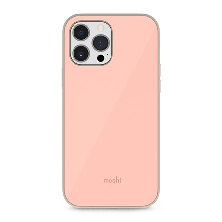 Moshi iGlaze Slim Hardshell Case - iPhone 13 Pro Max Gehäuse (SnapTo System) (Dahlia Pink)