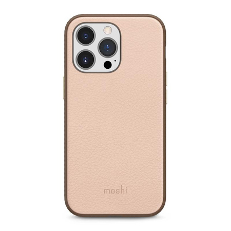 Moshi Overture - Étui 3-en-1 avec coque à rabat iPhone 13 Pro (NanoShield™ antibactérien) (Luna Pink)