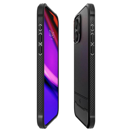 Spigen Rugged Armor MagSafe - pouzdro pro iPhone 15 Pro Max (matně černé)