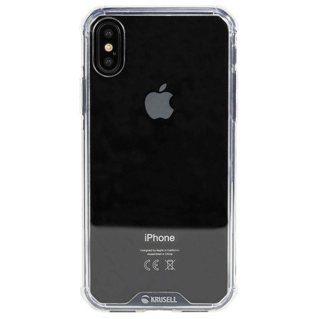 Krusell Kivik Pro Cover - iPhone X tok (átlátszó)