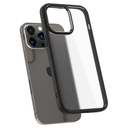 Spigen Ultra Hybrid Matte - tok iPhone 14 Pro készülékhez (matt fekete)