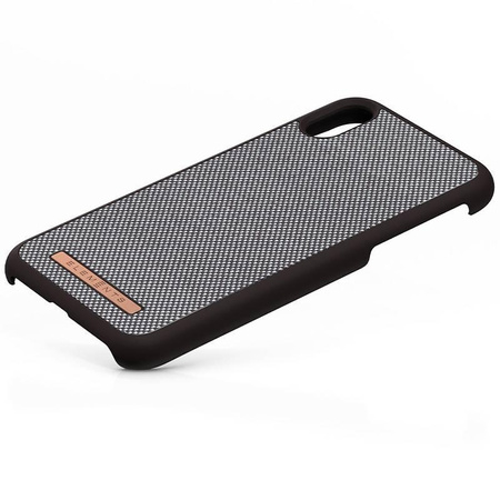 Nordic Elements Saeson Idun - Coque en matériau pour iPhone XR (Dark Brown Pattern 1)