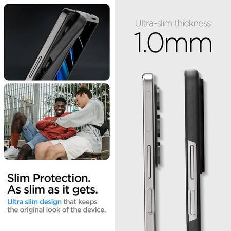 Spigen Airskin Pro - Etui pour Samsung Galaxy Z Fold 5 (Noir)