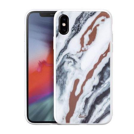 Laut MINERAL GLASS - Coque pour iPhone Xs Max (Blanc minéral)