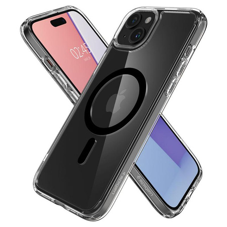 Spigen Ultra Hybrid MagSafe - pouzdro pro iPhone 15 Plus (černé)