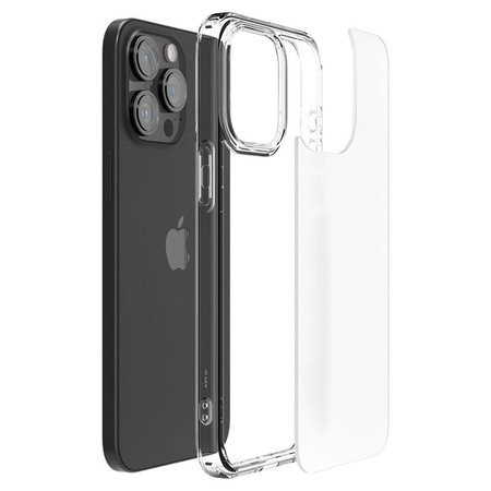Spigen Ultra Hybrid - Schutzhülle für iPhone 15 Pro (Frost Clear)