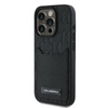Karl Lagerfeld Cardslots Monogramm - iPhone 16 Pro Max Tasche (schwarz)