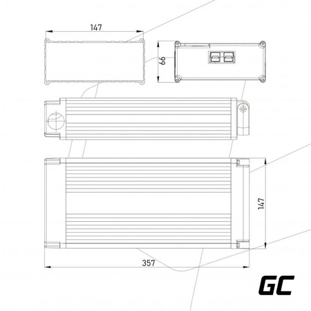 Green Cell - 15Ah (540Wh) battery for 36V E-Bike