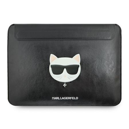 Karl Lagerfeld Choupette Sleeve - Sacoche pour ordinateur portable 16" (Noir)