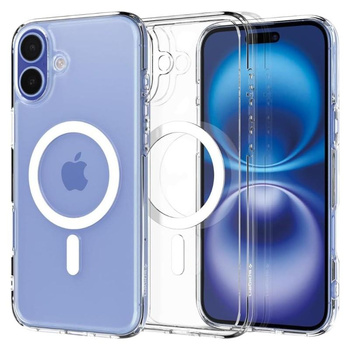 Spigen Ultra Hybrid MagSafe - pouzdro pro iPhone 16 (bílé)