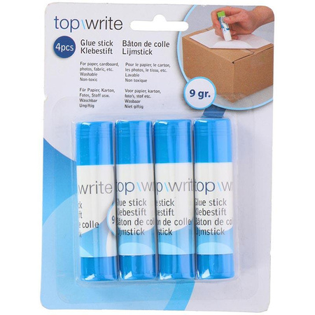 Topwrite - Bâton de colle 4 pcs.