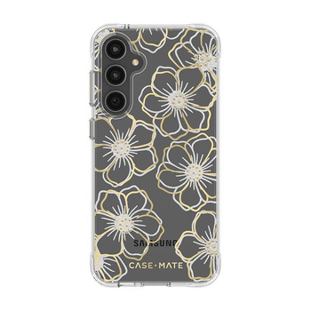 Case-Mate Floral Gems - pouzdro pro Samsung Galaxy S23 FE 5G (zlaté)