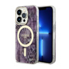 Guess Leopard MagSafe - Etui iPhone 14 Pro Max (Różowy)