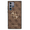 Guess 4G Big Metal Logo - Samsung Galaxy S22 Ultra Case (brown)