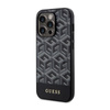 Guess GCube Stripes MagSafe - Étui pour iPhone 14 Pro Max (Noir)