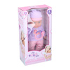 My baby & me – Interaktywna lalka bobas 41cm, 6 dźwięków (Fioletowo-różowa)