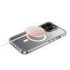 Câble de charge magnétique Puro USB-C Magsafe - Chargeur sans fil à induction 15W (rose)