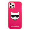Karl Lagerfeld Choupette Head - iPhone 12 Pro Max tok (Fluo Pink)