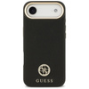 Guess Grained Strass Logo MagSafe - Pouzdro iPhone Air (černý)