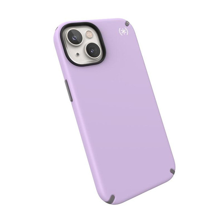 Speck Presidio2 Pro - Antibakteriální pouzdro pro iPhone 14 / iPhone 13 (Spring Purple / Cloudygrey / White)