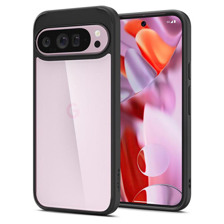 Spigen Ultra Hybrid - Étui pour Google Pixel 9 Pro XL (Noir mat)