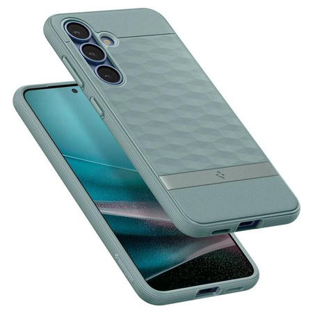 Spigen Parallax MagSafe - Tasche für Samsung Galaxy S25+ (Salbei Grün)
