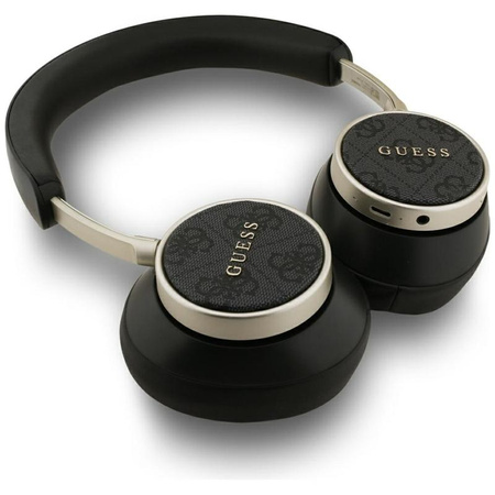 Guess 4G Classic Logo - Wireless Over-Ear Bluetooth Headphones (Black)