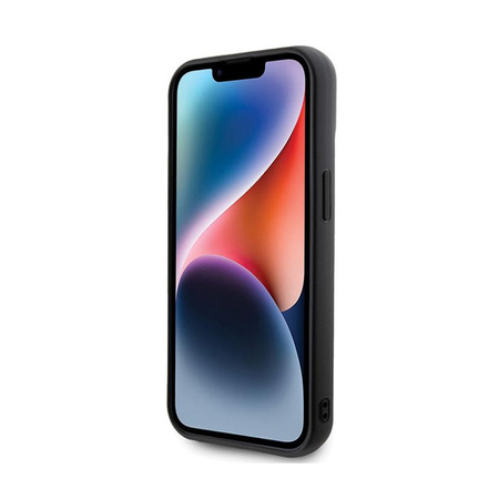 Guess Disco Metal Script - Etui iPhone 14 (czarny)