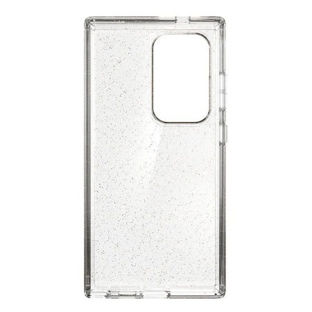 Speck Presidio Lux Glitter - Samsung Galaxy S24 Ultra Case (Clear / Gold Glitter)