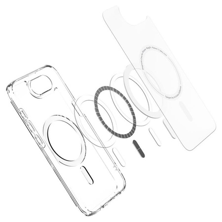 Spigen Ultra Hybrid MagSafe - tok iPhone 16e készülékhez (Frost White)