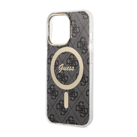 Guess 4G MagSafe - iPhone 13 Pro Case (Black)