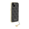 Guess 4G Charms Kollektion - iPhone 15 Tasche (grau)