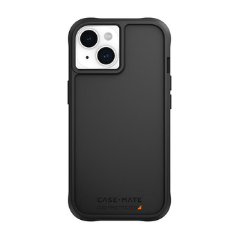 Case-Mate Ultra Tough Plus D3O MagSafe - Tasche für iPhone 15 / iPhone 14 / iPhone 13 (Schwarz)