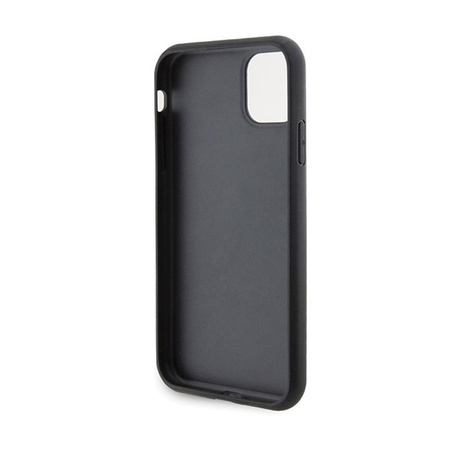 Karl Lagerfeld Quilted K Pattern - pouzdro pro iPhone 11 (černé)