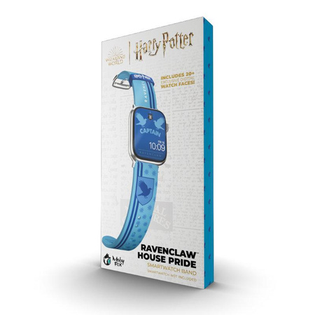 Harry Potter - Bracelet pour Apple Watch 38/40/41/42/44/45/49 mm (House Pride - Ravenclaw)