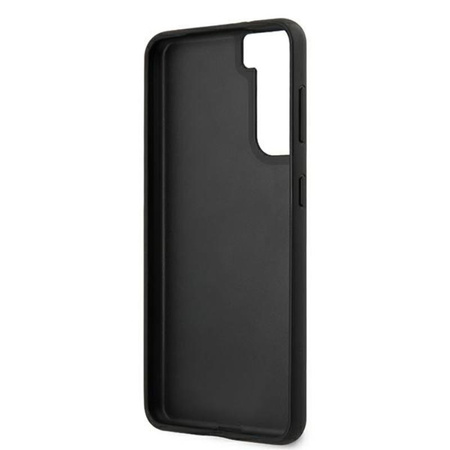 Karl Lagerfeld Saffiano Karl & Choupette Heads - Samsung Galaxy S21+ tok (fekete)