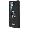 Guess Fixed Glitter Big 4G Metal Logo - pouzdro pro Samsung Galaxy S25 Ultra (černé)